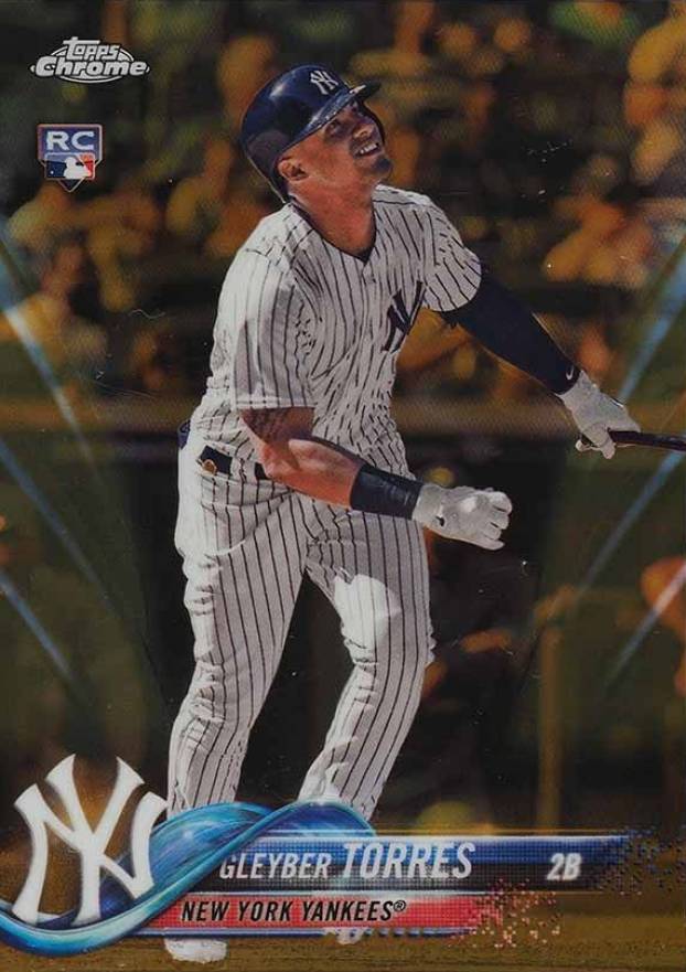 2018 Topps Chrome Update Gleyber Torres #HMT9 Baseball Card