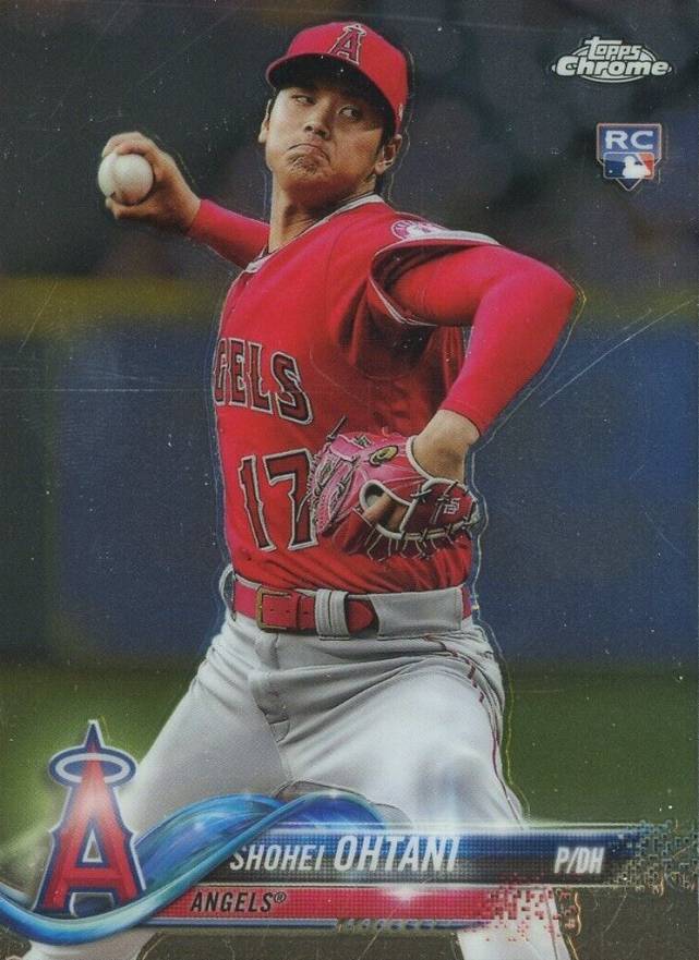 2018 Topps Chrome Update Shohei Ohtani #HMT1 Baseball Card