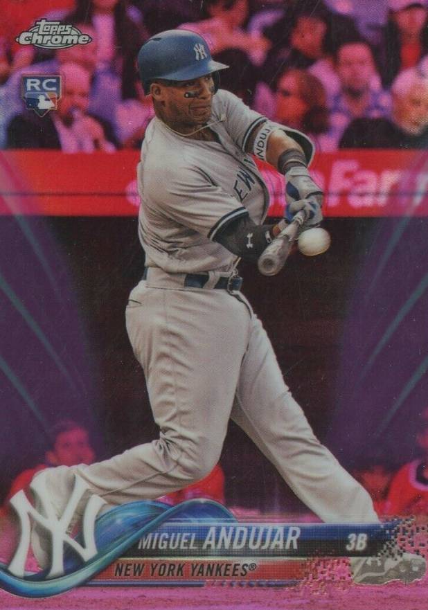 2018 Topps Chrome Update Miguel Andujar #HMT20 Baseball Card