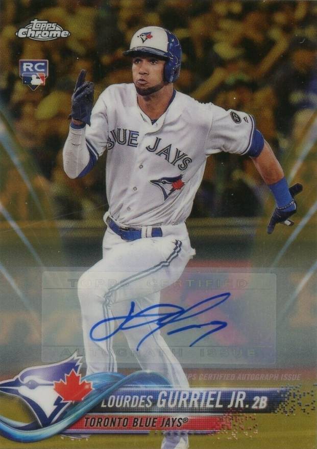 2018 Topps Chrome Update Lourdes Gurriel Jr. #HMT11 Baseball Card