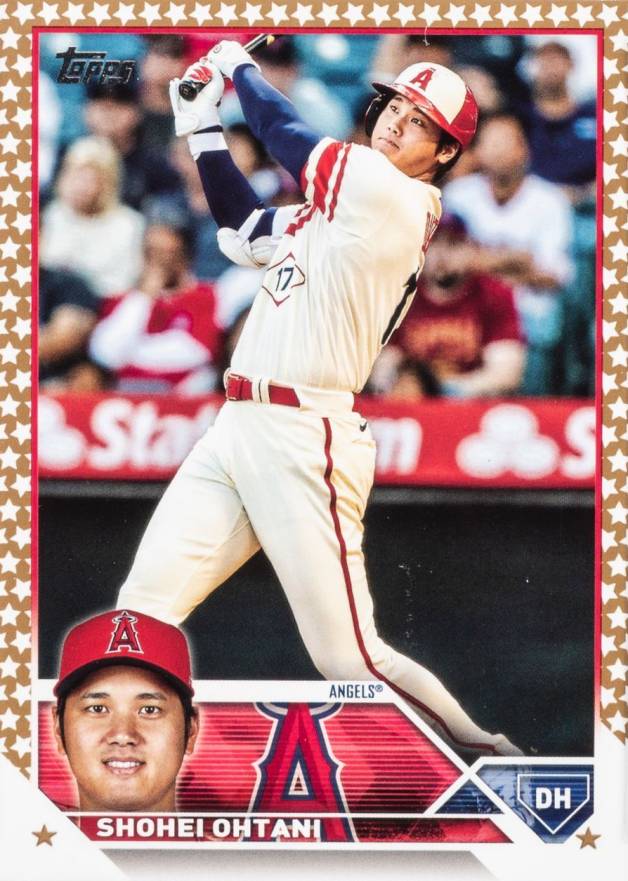 2023 Topps Complete Set Shohei Ohtani #600 Baseball Card