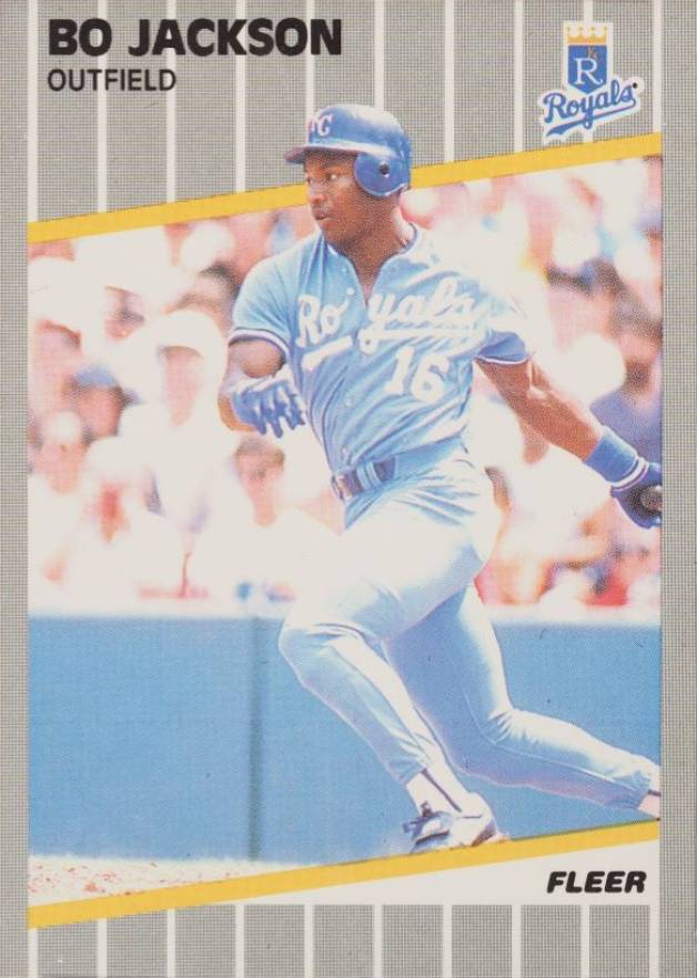 1989 Fleer Bo Jackson #285 Baseball Card