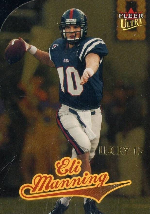 2004 Ultra Eli Manning #201 Football Card