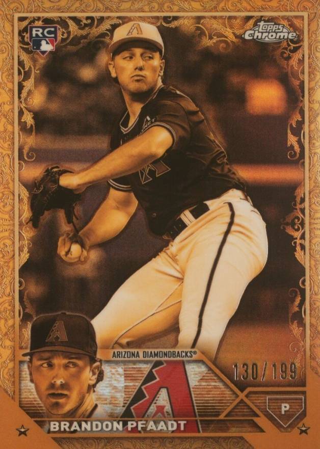 2023 Topps Gilded Collection Cast in Gold Brandon Pfaadt #153 Baseball Card