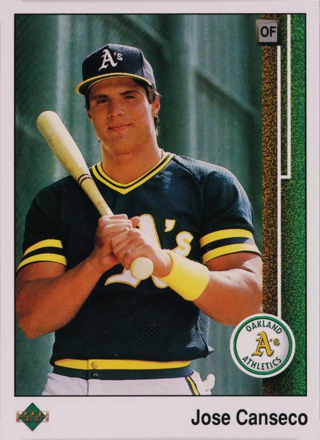 1989 Upper Deck Jose Canseco #371 Baseball Card