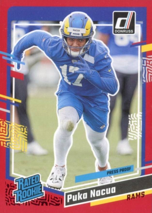 2023 Panini Donruss Puka Nacua #357 Football Card