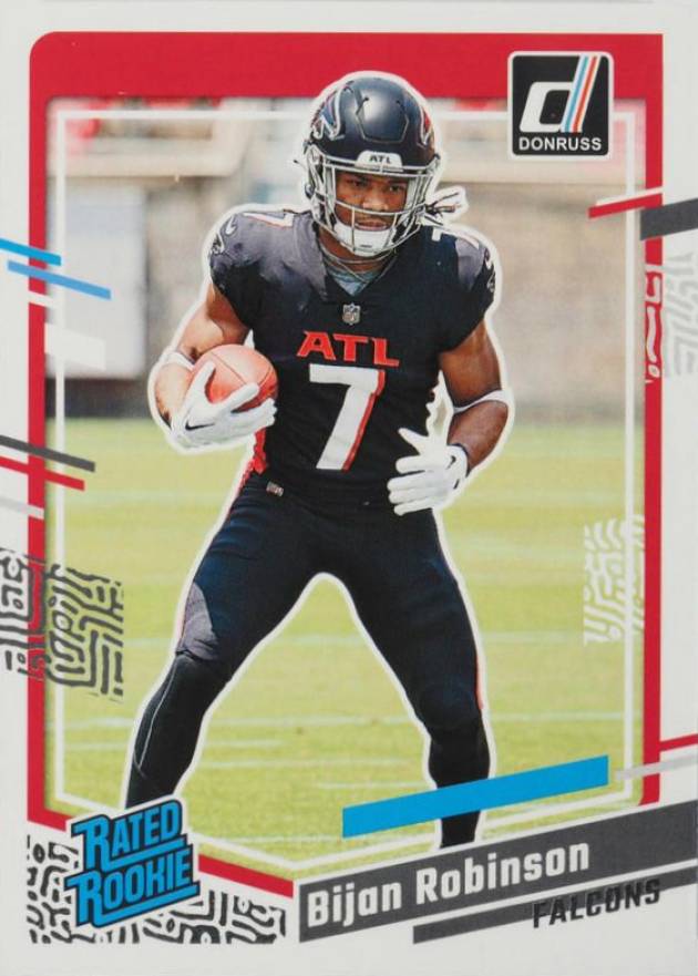 2023 Panini Donruss Bijan Robinson #305 Football Card