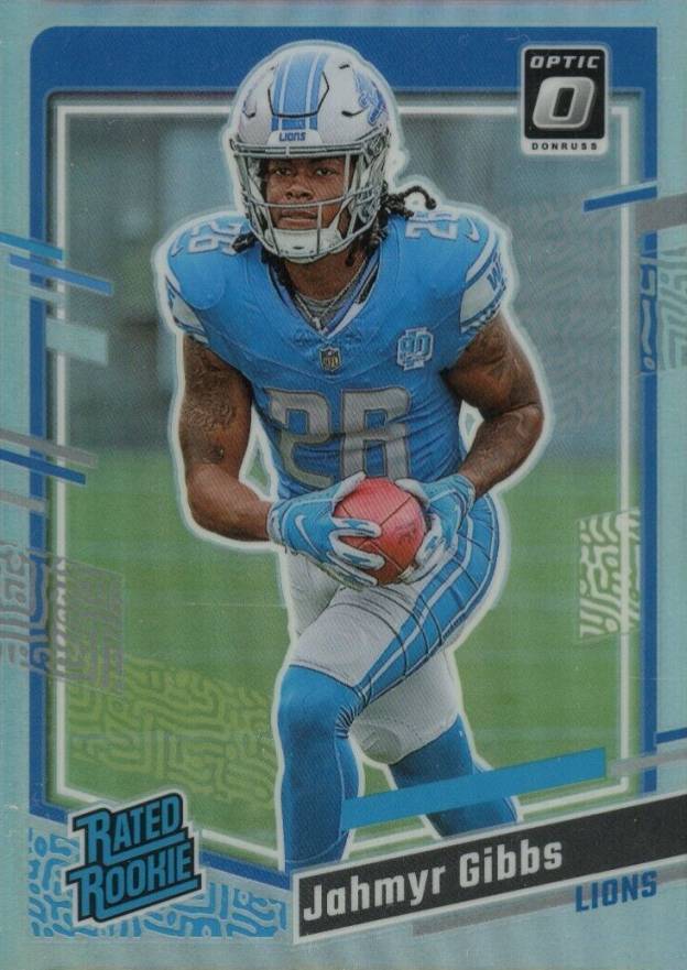 2023 Panini Donruss Jahmyr Gibbs #331 Football Card