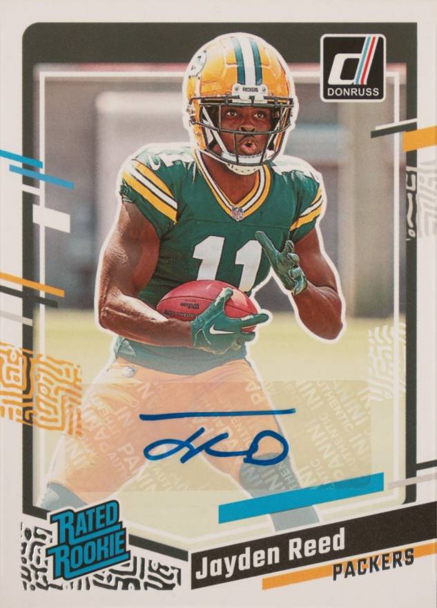 2023 Panini Donruss Jayden Reed #334 Football Card