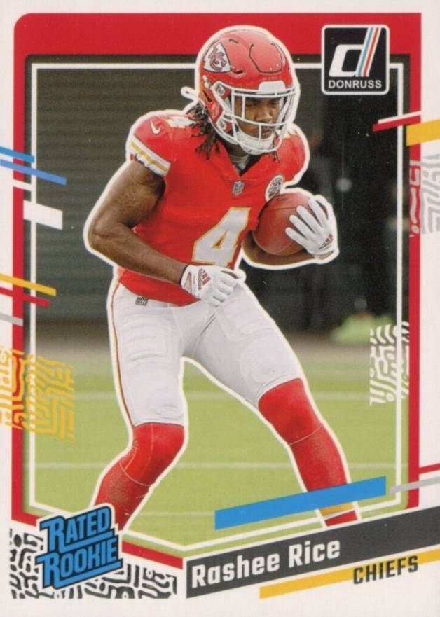 2023 Panini Donruss Rashee Rice #350 Football Card