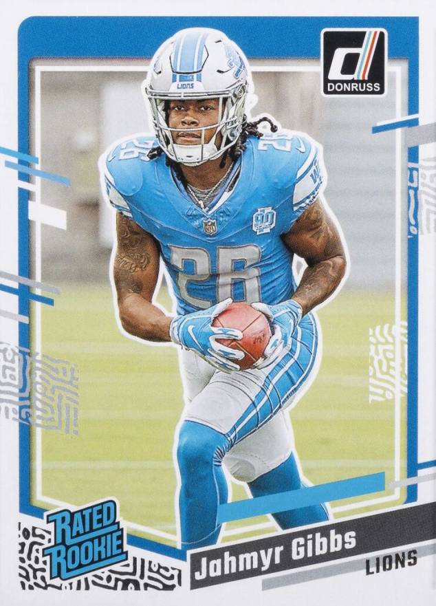 2023 Panini Donruss Jahmyr Gibbs #331 Football Card