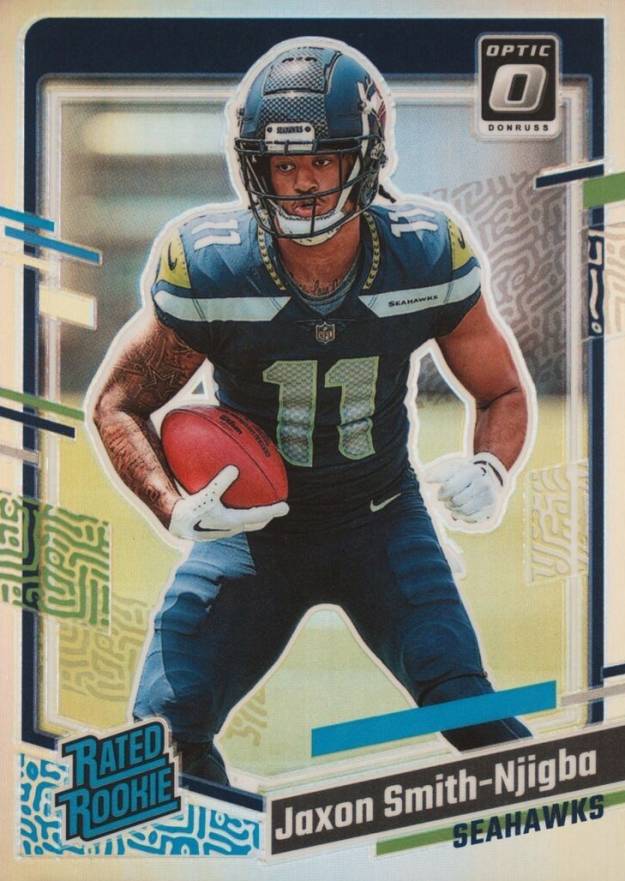 2023 Panini Donruss Jaxon Smith-Njigba #390 Football Card