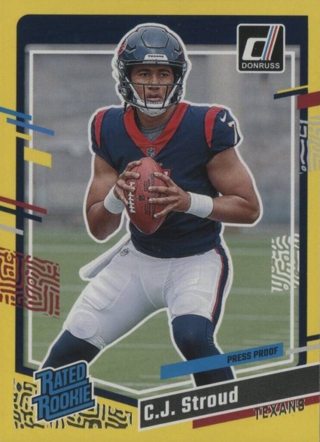 2023 Panini Donruss CJ Stroud #339 Football Card