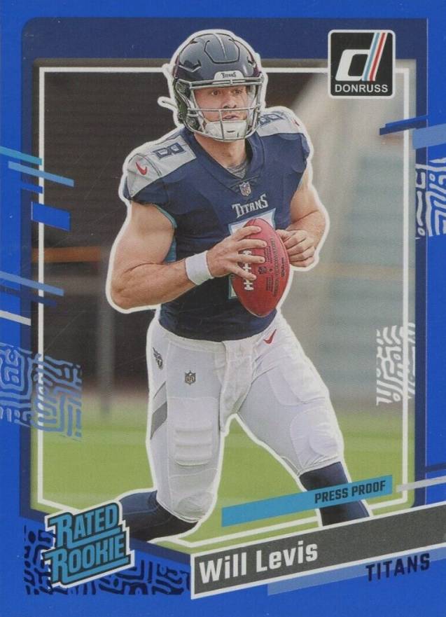 2023 Panini Donruss Will Levis #397 Football Card