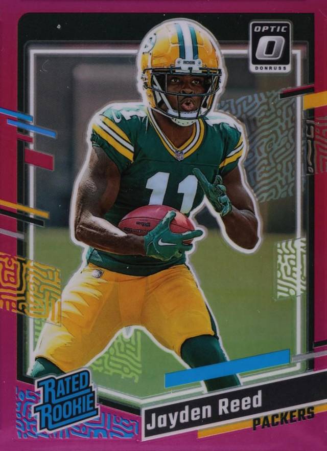 2023 Panini Donruss Jayden Reed #334 Football Card