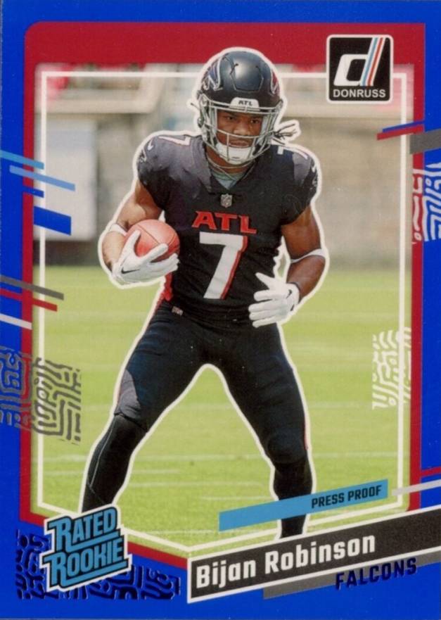 2023 Panini Donruss Bijan Robinson #305 Football Card