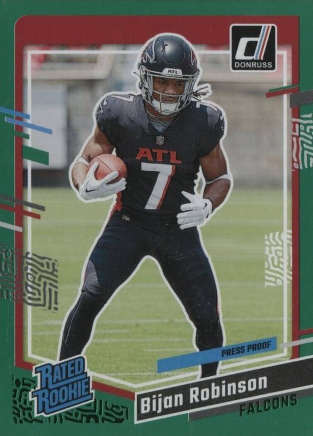 2023 Panini Donruss Bijan Robinson #305 Football Card