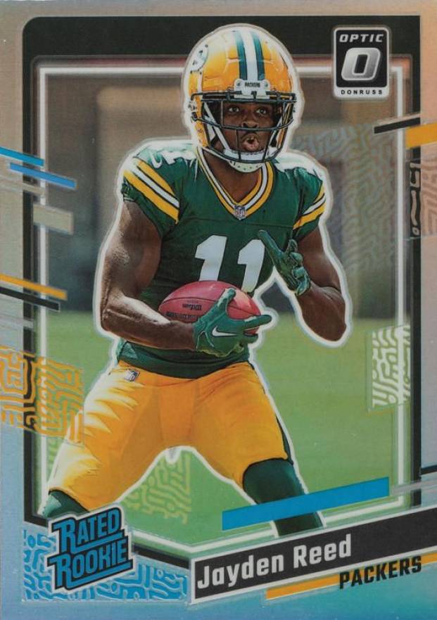 2023 Panini Donruss Jayden Reed #334 Football Card