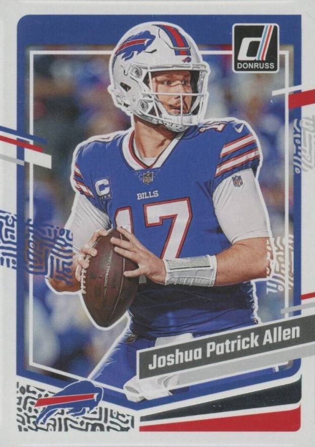 2023 Panini Donruss Josh Allen #32 Football Card