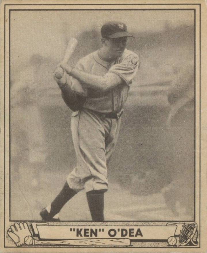 1940 Play Ball Ken O'Dea #214 Baseball Card