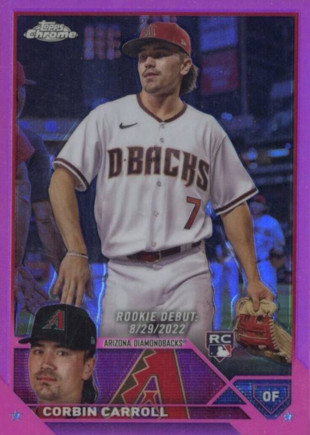 2023 Topps Chrome Update Corbin Carroll #USC220 Baseball Card