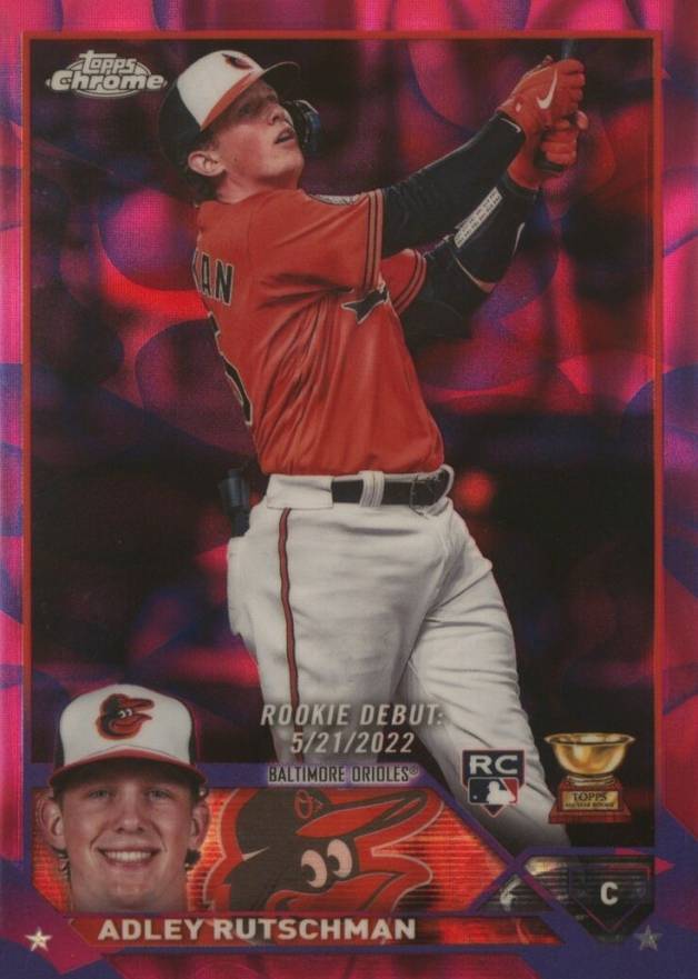 2023 Topps Chrome Update Adley Rutschman #USC1 Baseball Card