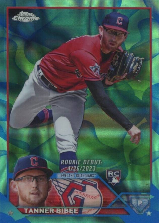 2023 Topps Chrome Update Tanner Bibee #USC94 Baseball Card