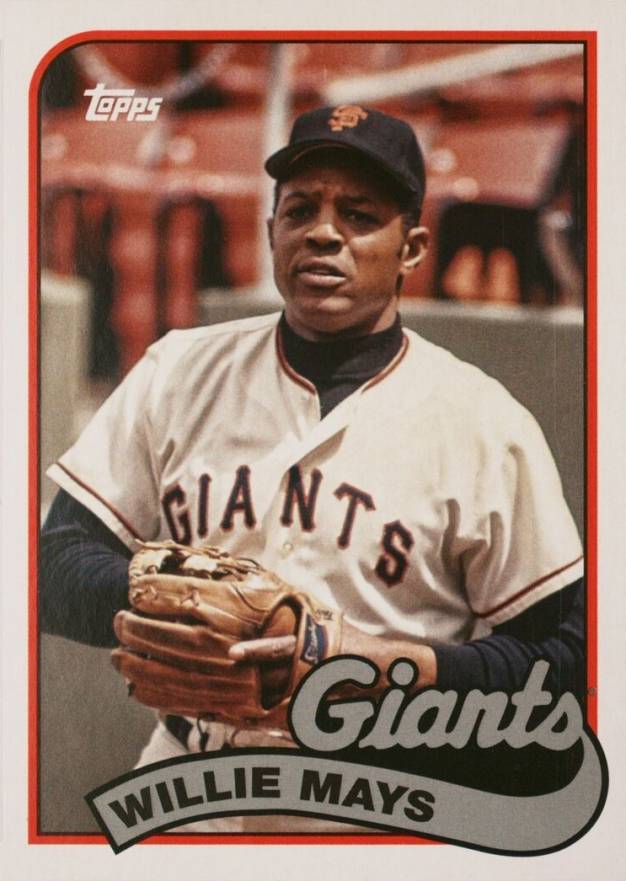 2023 Topps Archives 1989 Doubleheaders Willie Mays/Willie McCovey #89DH10 Baseball Card