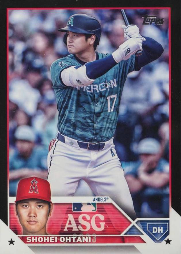 2023 Topps Update 2023 All-Star Game Shohei Ohtani #ASG6 Baseball Card