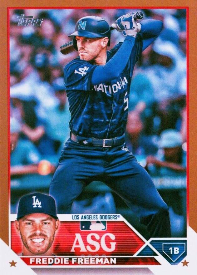 2023 Topps Update 2023 All-Star Game Freddie Freeman #ASG25 Baseball Card