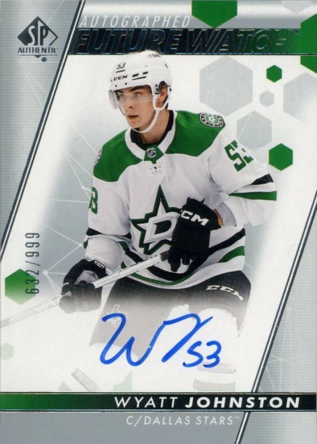 2022 SP Authentic Wyatt Johnston #146 Hockey Card