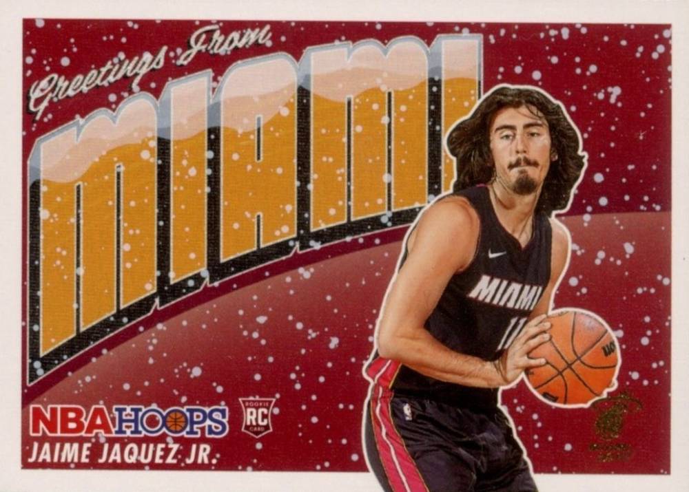 2023 Panini NBA Hoops Rookie Greetings Jaime Jaquez Jr. #2 Basketball Card