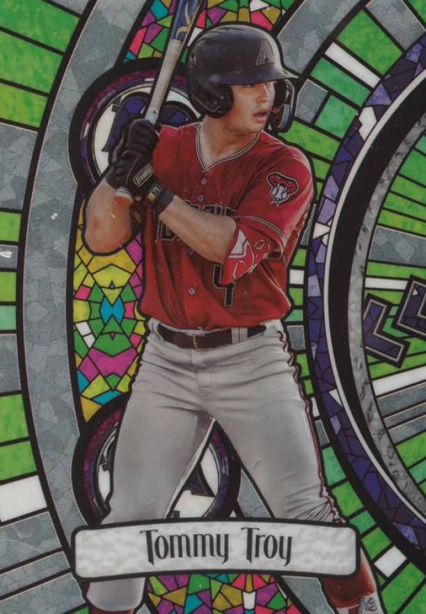 2023 Bowman Draft Bowman Glass Tommy Troy #BGA13 Baseball Card