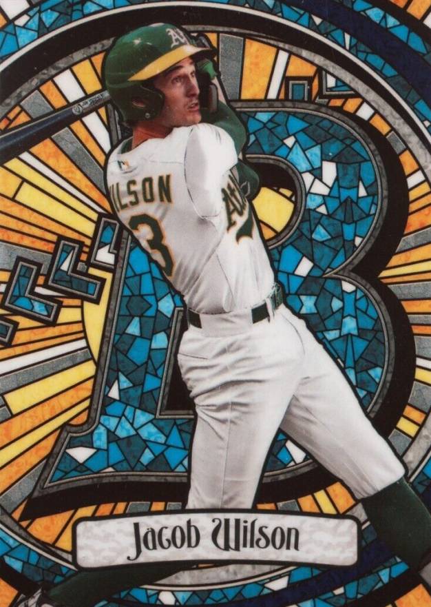 2023 Bowman Draft Bowman Glass Jacob Wilson #BGA5 Baseball Card