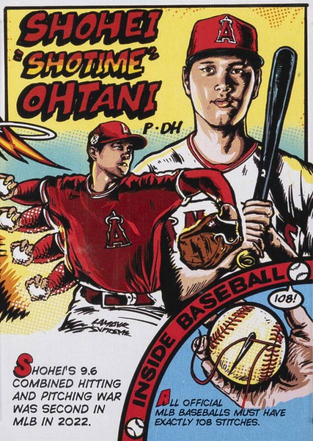 2023 Topps Archives 1979 Topps Comics Shohei Ohtani #79TC1 Baseball Card