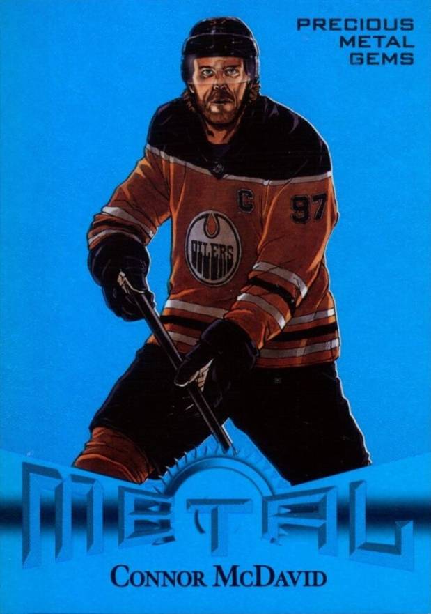 2022 Skybox Metal Universe 2013 Retro Connor McDavid #RT1 Hockey Card