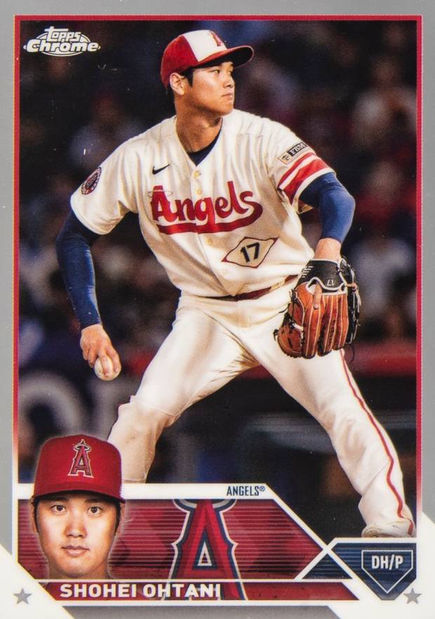 2023 Topps Chrome Lids 2023 Design Shohei Ohtani #23-1 Baseball Card