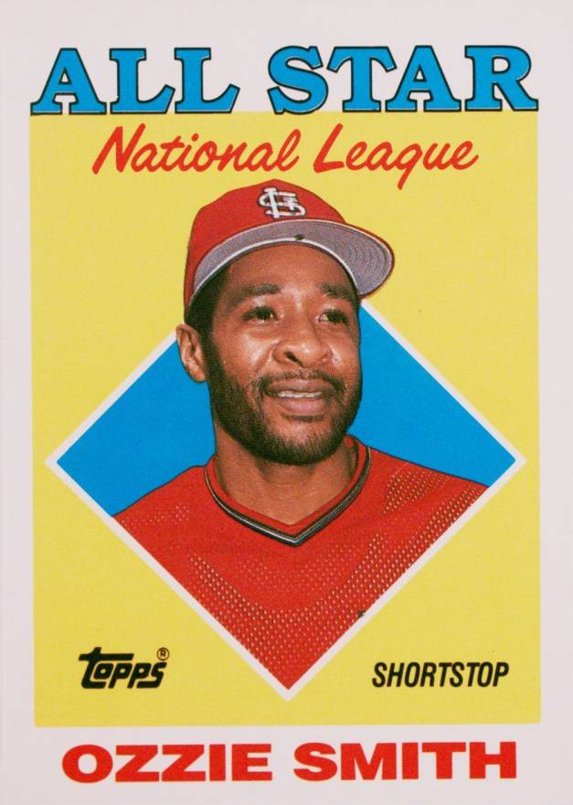 1988 Topps Tiffany Ozzie Smith #400 Baseball Card