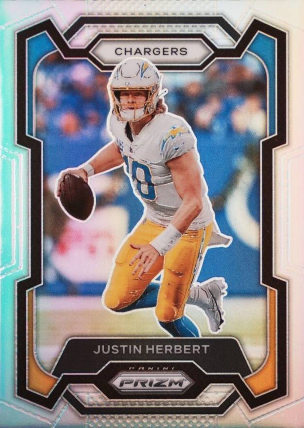 2023 Panini Prizm Justin Herbert #158 Football Card