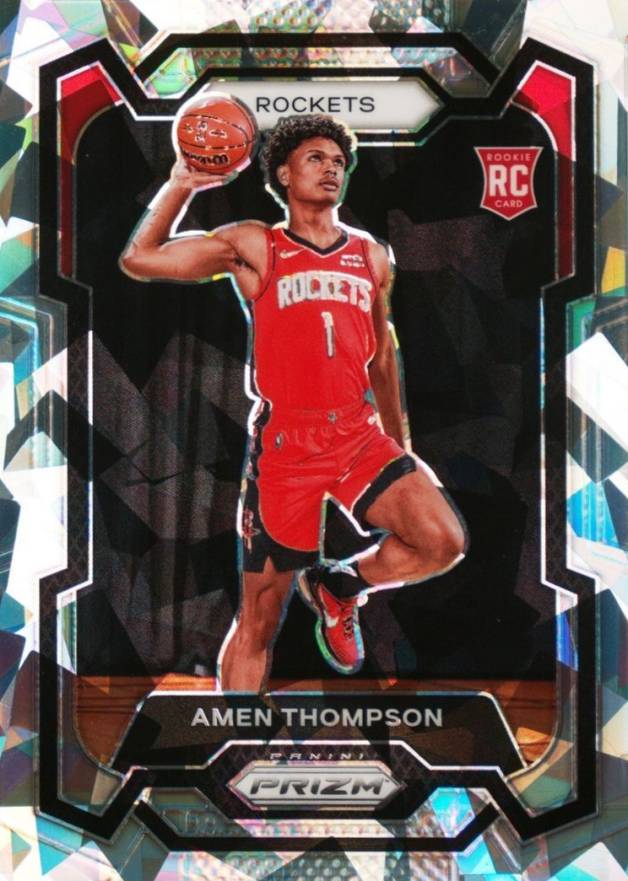 2023 Panini Prizm Amen Thompson #150 Basketball Card