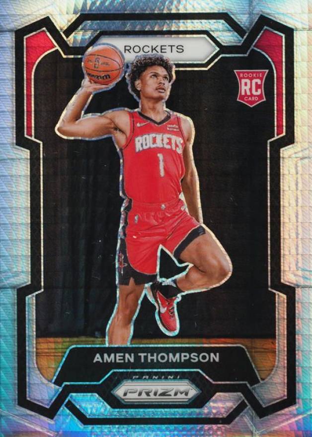 2023 Panini Prizm Amen Thompson #150 Basketball Card