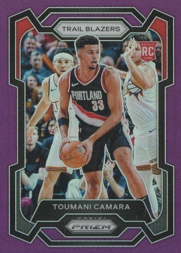 2023 Panini Prizm Toumani Camara #164 Basketball Card