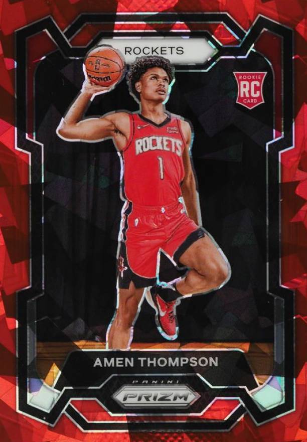 2023 Panini Prizm Amen Thompson #150 Basketball Card