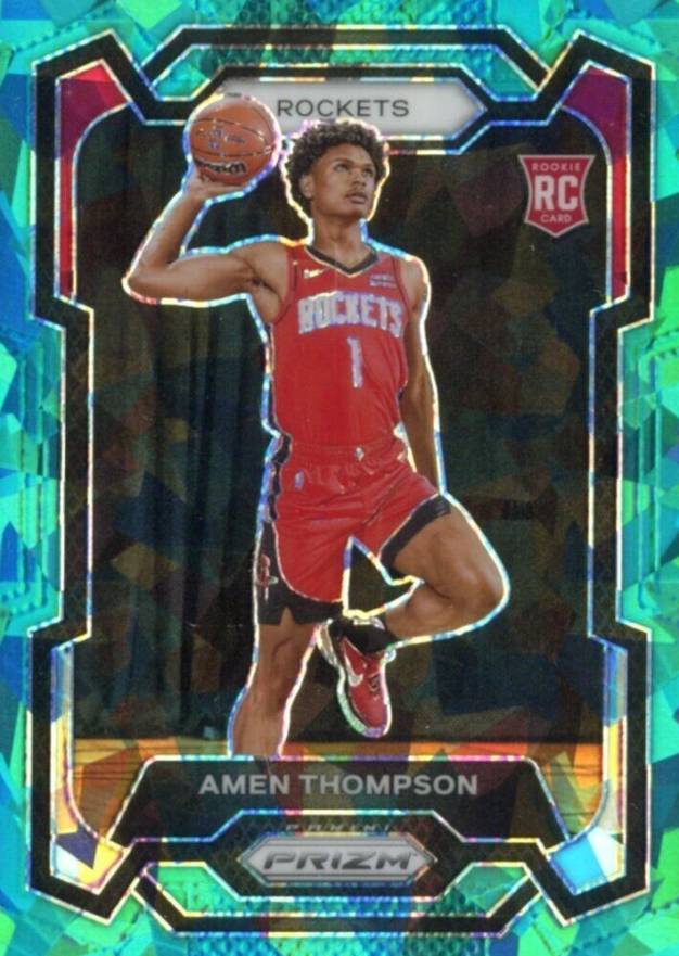 2023 Panini Prizm Amen Thompson #150 Basketball Card