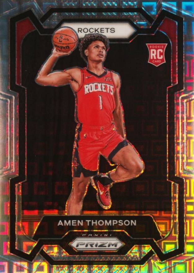 2023 Panini Prizm Amen Thompson #150 Basketball Card