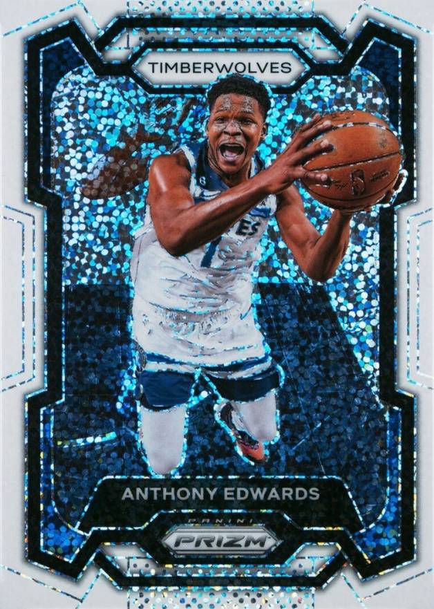 2023 Panini Prizm Anthony Edwards #108 Basketball Card