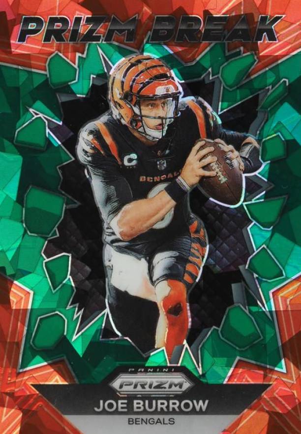 2023 Panini Prizm Prizm Break Joe Burrow #PB1 Football Card