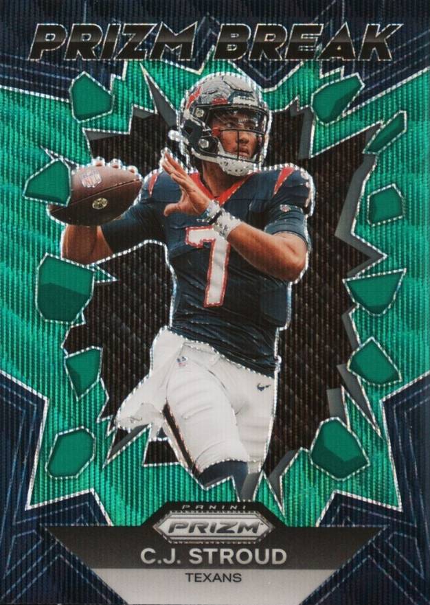 2023 Panini Prizm Prizm Break CJ Stroud #PB6 Football Card