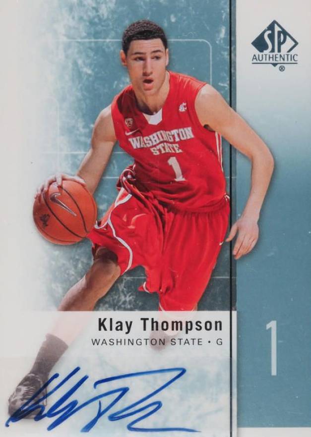 2011 SP Authentic Klay Thompson #23 Basketball Card