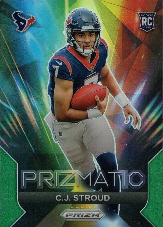 2023 Panini Prizm Prizmatic CJ Stroud #6 Football Card